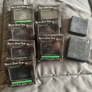 African Black Soap Shampoo & Conditioner Bar Bundle